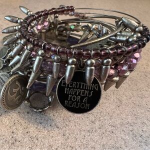 Alex and Ani Bundle of 11 bracelets